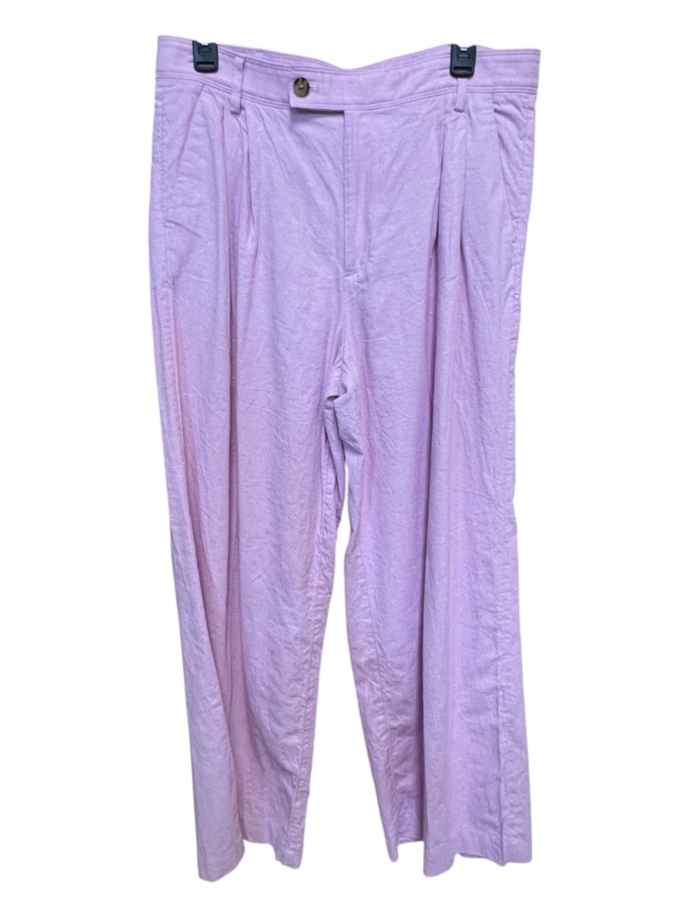EUC Banana Republic Linen Blend Lavender Pants | Size 12